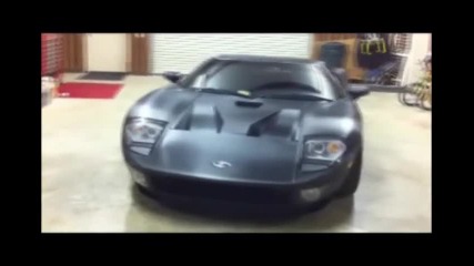 1000 Конски Сили - Twin Turbo Ford Gt С Карбоново Купе 