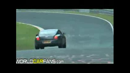 Bentley Continental Supersports Biofuel Spied на Nurburgring