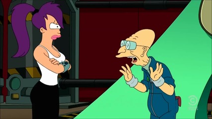 Futurama - Professor updates the matter converter