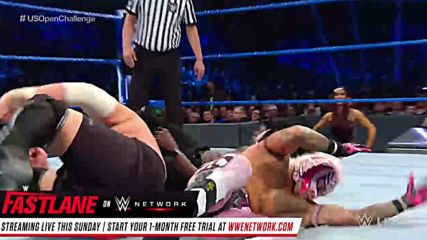 R-Truth vs. Rey Mysterio vs. Samoa Joe vs. Andrade - United States Championship Fatal 4-Way Match: SmackDown LIVE, March