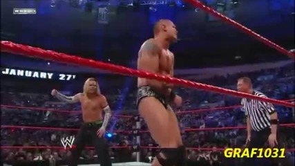 Twist of Fate counter into R.k.o - Royal Rumble 2008
