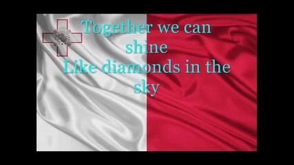 Federica Falzon - Diamonds (malta) - Lyrics