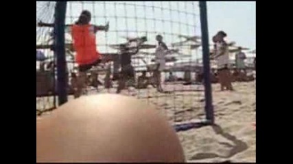 Beach Handball In Golden Beach 