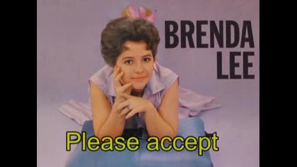 Brenda Lee - Im sorry (with Lyrics)