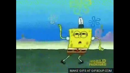 Spongebob dubstep dance!