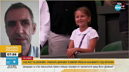 Цензура над Джокович заради подкрепата му за протестите срещу Вучич