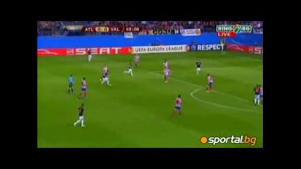8.4.2010 Атлетико Мадрид - Валенсия 0 - 0 Ле 1/4 финал 