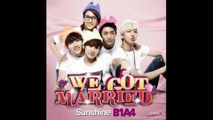 B1a4 - Sunshine (we got married ost part1)