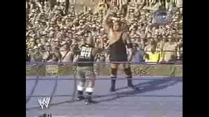 Austin stuns Cena