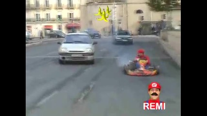 Remi Gaillard - Марио Картинг 