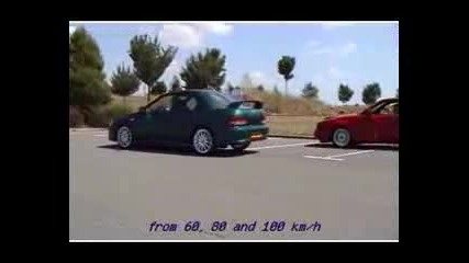 Corrado vs subaru