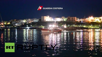 Italy: 111 migrants picked up in Mediterranean by Italian coast guard