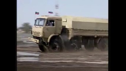 Kamaz 4x4 _ 8x8 Truck in action I Russian 