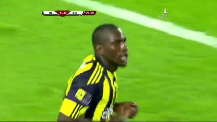 Fenerbahce 1 - 1 Besiktas Goal Niang 