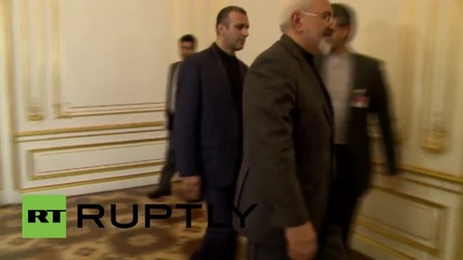Austria: EU's Mogherini meets Iranian FM Zarif on sidelines of Iran nuclear talks