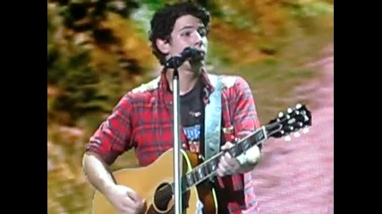 Nick Jonas - Introducing me - Pnc August 16, 2010 