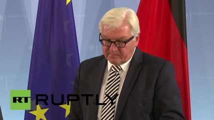 Germany: "We must not slacken our efforts" in E. Ukraine - Steinmeier