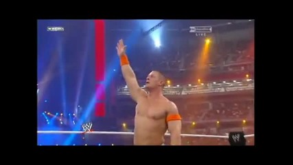Wrestlemania 26 - John Cena vs. Batista Най - Добрите Моменти 