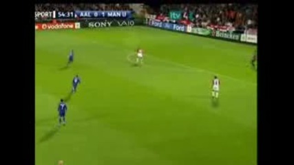 Berbatov - first 5 goals in Man Utd.flv