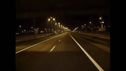 Със Scania R500 през нощта ;-))