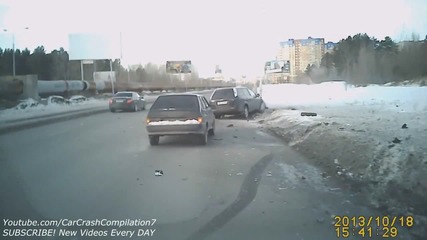 Car Crashes Compilation # 124 - October 2013