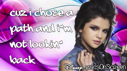 Selena Gomez & The Scene - Rock God (lyrics Video) Hd