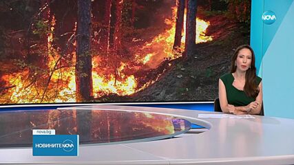 Военни хеликоптери и техника гасят пожари в няколко области на страната