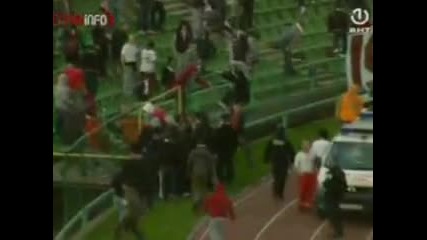 Яко меле след мач в Сараево