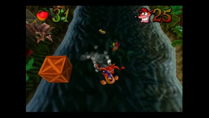 Crash Bandicoot 2 - Level 03 Hang Eight - Box Gem 