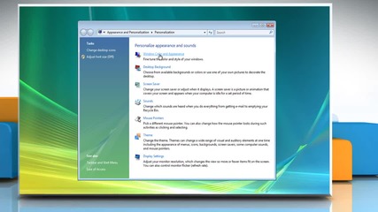 Windows® Vista: Change taskbar color