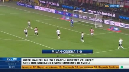 Милан 1:1 Чезена