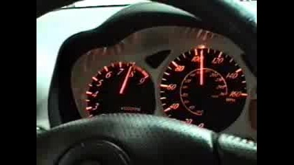 Toyota Celica Ускорение 140mph
