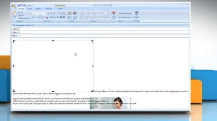 Microsoft® Outlook 2007: How to add effect to multiple pictures simultaneously on Windows® 7?