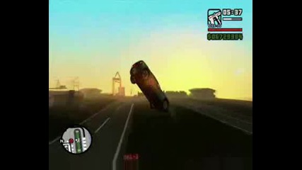 Gta San Andreas Insane Stunts with fast cars