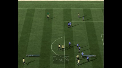 Fifa 2012 - My Gameplay (free kick) #2