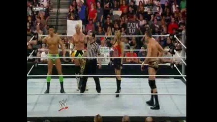Night Of Champions 2008 - Cody Rhodes & Hardcore Holly vs Ted Dibiase (World Tag Team Championship)
