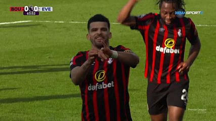 Bournemouth with a Goal vs. Everton