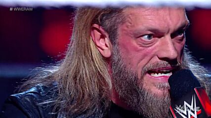 Edge issues an open challenge for WrestleMania 38: Raw, Feb. 21, 2022