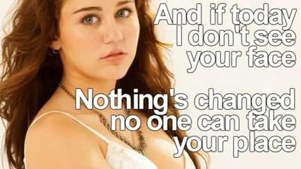 Miley Cyrus - Stay w. lyrics