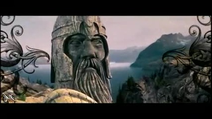Lord of the Rings - The Argonath with lyric 