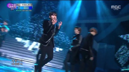 010115 Infinite - Last Romeo + Back {live} Gayo Daejejeon New Year's eve