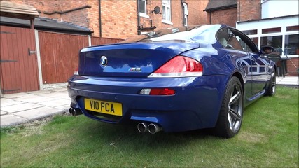 Bmw M6 V10 Start Up and Huge Revs! (hd 1080p)