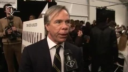 fashiontv Ftv.com - Tommy Hilfiger Backstage New York Fall Winter 09 10 