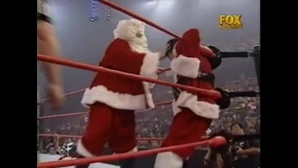 wwf.raw.is.war.12.24.01. бой между дядо коледовци