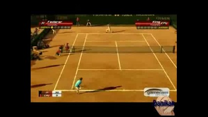 Federer Vs King Virtua Tennis 3 Pc