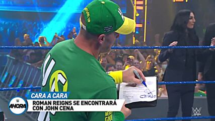 John Cena y Roman Reigns CARA A CARA: WWE Ahora, Ago 13, 2021