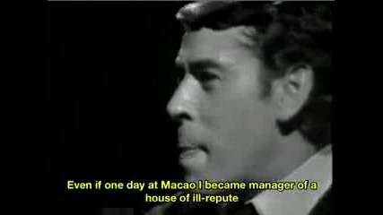 Jacques Brel - La Chanson De Jacky English Subtitles