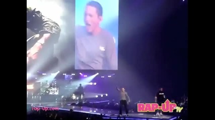 Мини Концерта на Еминем от Los Angeles 2010 (airplanes + Forever pt.3) 