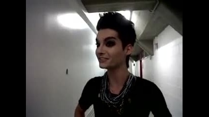Bill Kaulitz Milano Concert Backstage 12th April