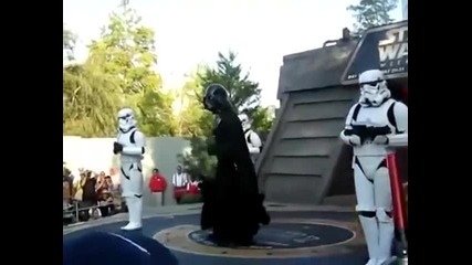 Darth Vader Dances To Hammer